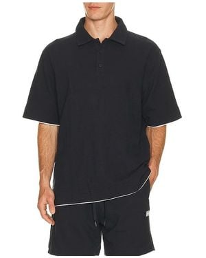 Rhone Seaside Terry Polo - Black