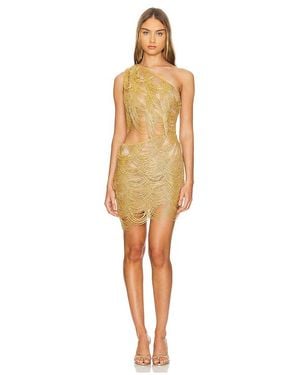 Bronx and Banco X Revolve Wayla One Shoulder Mini Dress - Natural