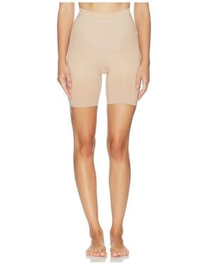 Spanx Sculpt Gofigure Mid Thigh Short - White