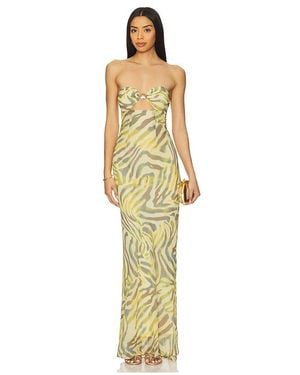 Runaway the Label Midal Maxi Dress - Metallic