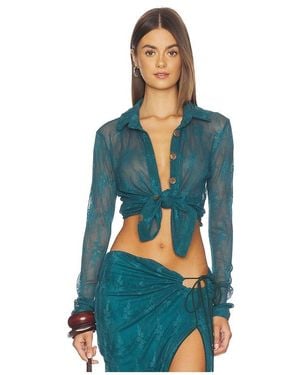 AZULU Mallik Shirt - Blue