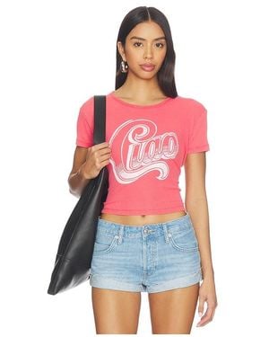 The Laundry Room Big Ciao Baby Tee - Red