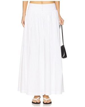 WeWoreWhat Maxirock Skirt - Weiß