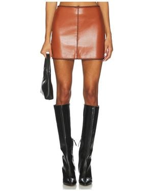Amanda Uprichard Ginger Skirt - Orange