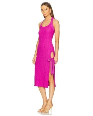 Free People Sea Foam ミディ丈ドレス - ピンク
