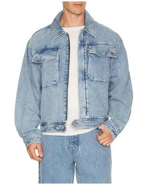 Filling Pieces Chaqueta En Color Azul Talla (También En S, M, Xl/1X)
