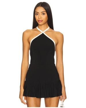 Lovers + Friends Darana Halter Top - Black