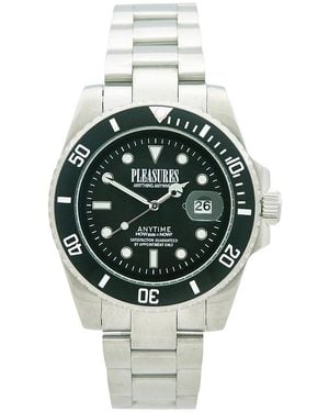 Pleasures Uhr Anytime - Schwarz