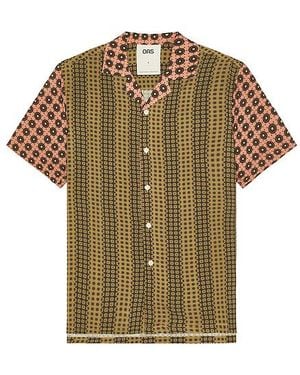 Oas Reverie Viscose Shirt - グリーン