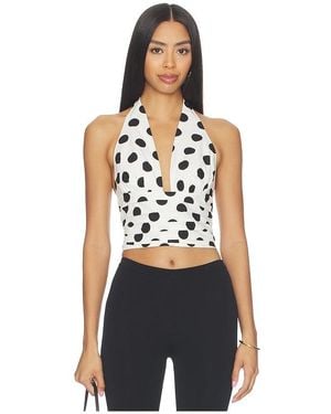 Sans Faff Neckholder-Top Carlo - Blau