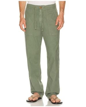Faherty Dune Utility Pant - Green