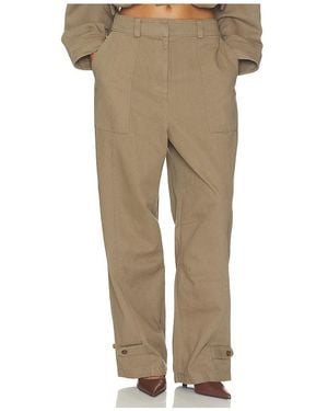 Lovers + Friends Rahul Canvas Pant - Natural