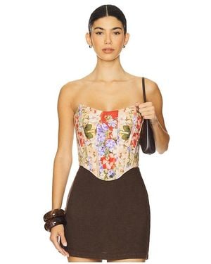 FALGUNI SHANE PEACOCK Top Corsé En Talla (También En M, S, Xl, Xs) - Multicolor