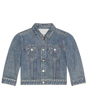 Rag & Bone Mini Miramar Trucker Jacket - Blue