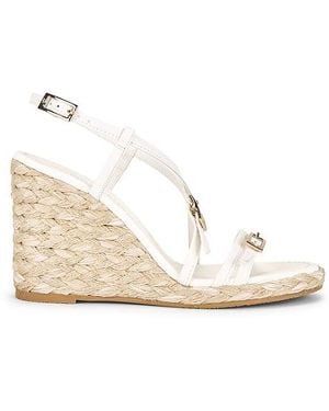 Stuart Weitzman Espadrilles Mit Keilabsatz Georgie - Weiß