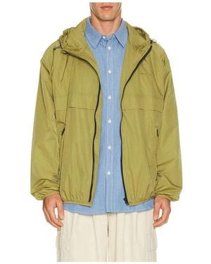 KAPPY DESIGN Nylon Sun Guard Windbreaker - Blue