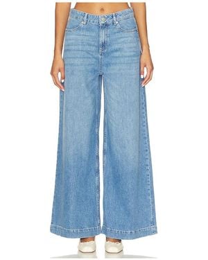 Ba&sh Weite Jeans Musc - Blau