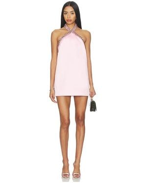 retroféte Sabry Embellished Dress - White