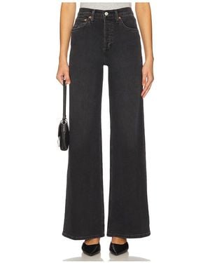 RE/DONE Pierna Ancha En Color Negro Talla (También En 25, 26, 27, 28, 29, 30, 31)