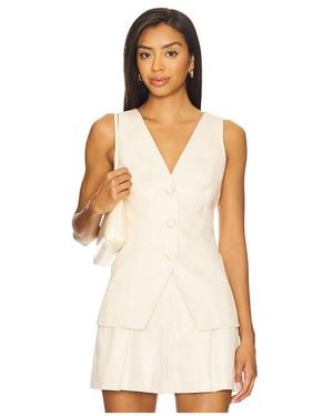 Veronica Beard Avalina Vest - White