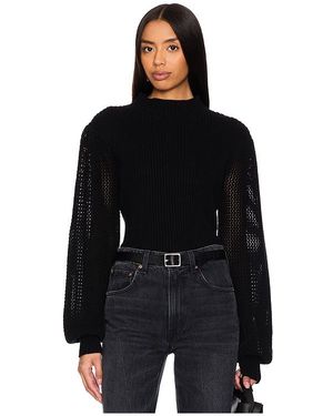 Bobi Longsleeve Top - Black