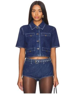 Lioness Jeans-Oberteil Halston - Blau
