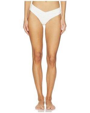 Devon Windsor Noelle Bikini Bottom - White