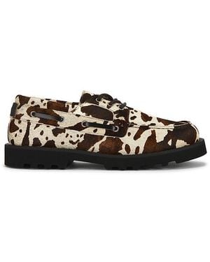 AllSaints Skiff Boat Shoe - Black