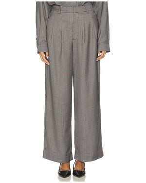 Gestuz Zeffy High Waisted Pants - Gray