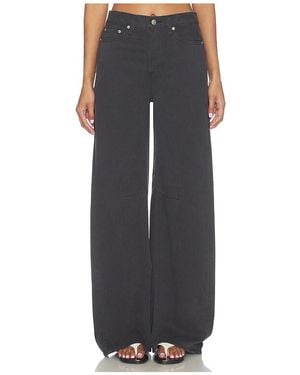 Pistola Sydney High Rise Wide Leg Jeans - Black