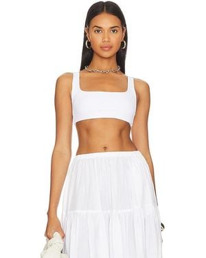 Enza Costa Easy Bra Top - White