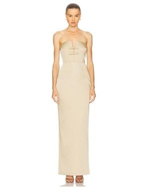 The New Arrivals Ilkyaz Ozel Noa Maxi Dress - White