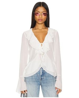MORE TO COME Alisia Top - White