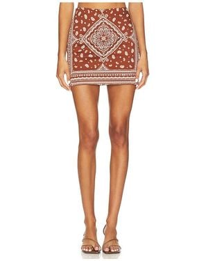 Amanda Uprichard Hope Skirt - Orange