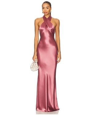 retroféte Kleid Wrenley - Rot