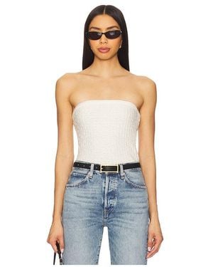 Astr Kai Jumper Tube Top - Blue