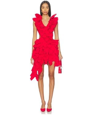 AKNVAS Vestido En Color Rojo Talla (También En 10, 2, 6, 8)