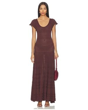 Solid & Striped The Belle Dress - Purple