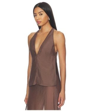 L'academie 'Academie Cecille Top - Brown