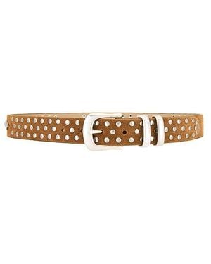 Urban Outfitters Rhombus Belt - White