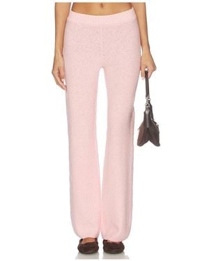 Lovers + Friends Lora Textured Pant - Pink