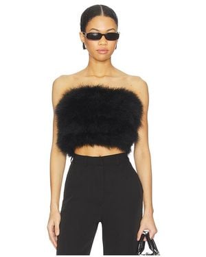 GIUSEPPE DI MORABITO Strapless Top - Black