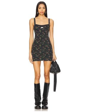Alexander Wang Trägerkleid Waffle - Schwarz