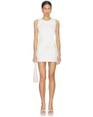 MY BEACHY SIDE Alba Denim Dress - White