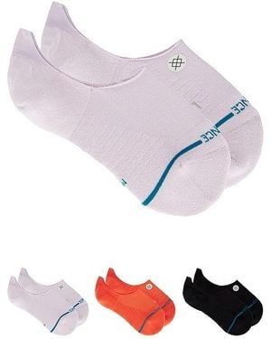 Stance Light No Show 3 Pack Socks - White