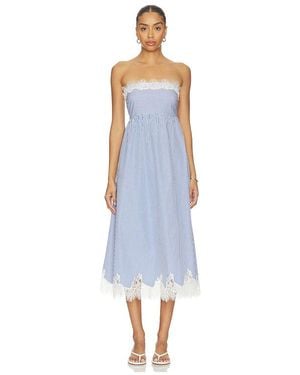Cami NYC Kacey Strapless Dress - Blue