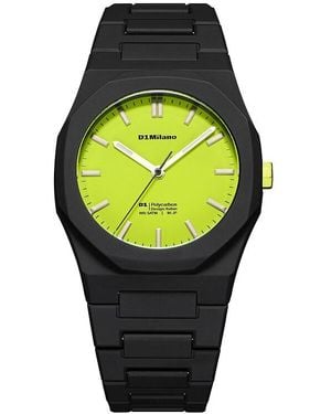 D1 Milano Polycarbon 40.5Mm Watch - Black