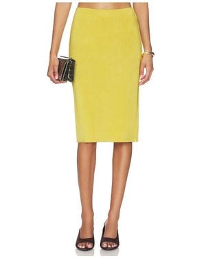 Posse Falda Rae En Color Amarillo Talla (También En Xs)