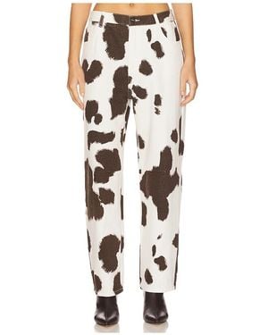 SNDY'S Becks Cowhide Jean - Black