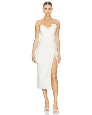 Nbd Aiza Midi Dress - White